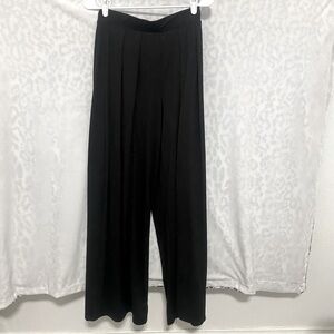 SAINTS 21 BLACK HIGH RISE PALAZZO Wide Leg Pants Size Medium NWOT Dress Pants